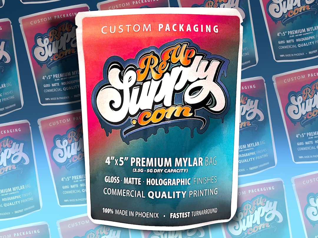 Custom matte mylar bags hotsell