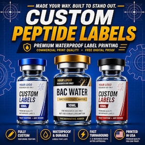 bac water stand for BACTERIOSTATIC All products on this site are for research and development use only Back Water Labels 10ml -