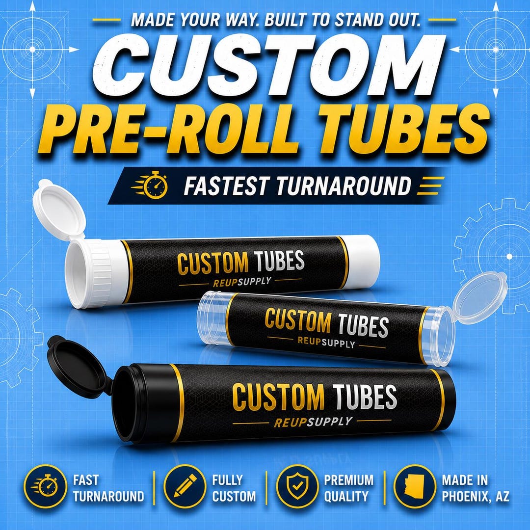 Custom Tubes – Printed & Ready to Ship Fast | 98mm 116mm | Premium ...
