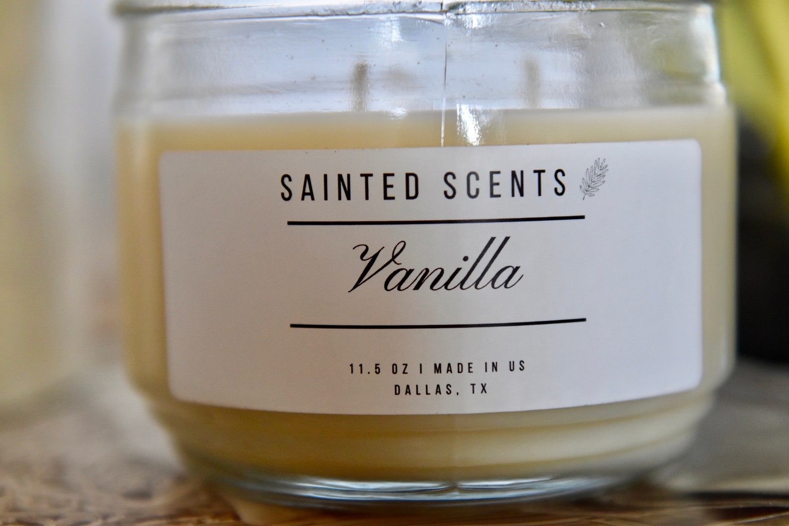 Vanilla Scented Candle / 11.5 OZ / 3 Wick / Paraffin Wax Etsy