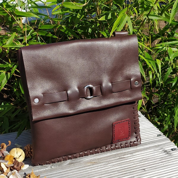 Leather shoulder, crossbody bag | Bolso de piel, bolso de cuero hecho a mano