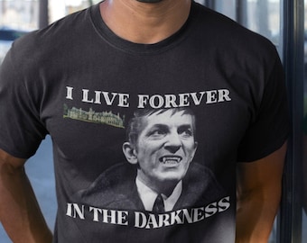 Barnabas Collins Dark Shadows Vampire T-shirt, Kolchak The Night Stalker Shirt, Fathers Day Gift, 70's Tv Show, Graphic Tees Popular T shirt