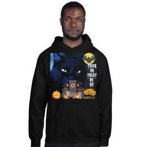 Trick Or Treat Or Die Hoodie Unisex Hoodie Trick Or Treat Halloween Halloween Hoodie Halloween Hoodie Men Halloween Hoodie Women Hoodie