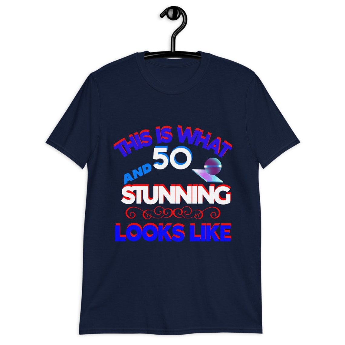 Men's Funny 50th Birthday T Shirt This is What 50 Looks Like T Shirt 50