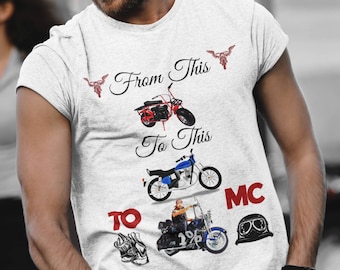 From This To This Biker Shirt, Biker Tshirt, Biker Shirt, Gift Idea For Biker, Funny Motorcycle Shirt Collection, Motorcycle Clothing Biker