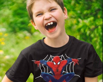 Spiderman Geburtstagsshirt, My Spider Senses Are Tingling Spiderman Shirt, Spiderman, Superheld Shirt Spiderman T Shirt Jungs Geburtstagsshirt