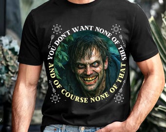 Crazy Stalker Man in The Bushes Shirt, Psycho T-shirt for Men Women Teenagers, The Night Stalker Carl Kolchak Barnabas Collins Tee T Shirt T