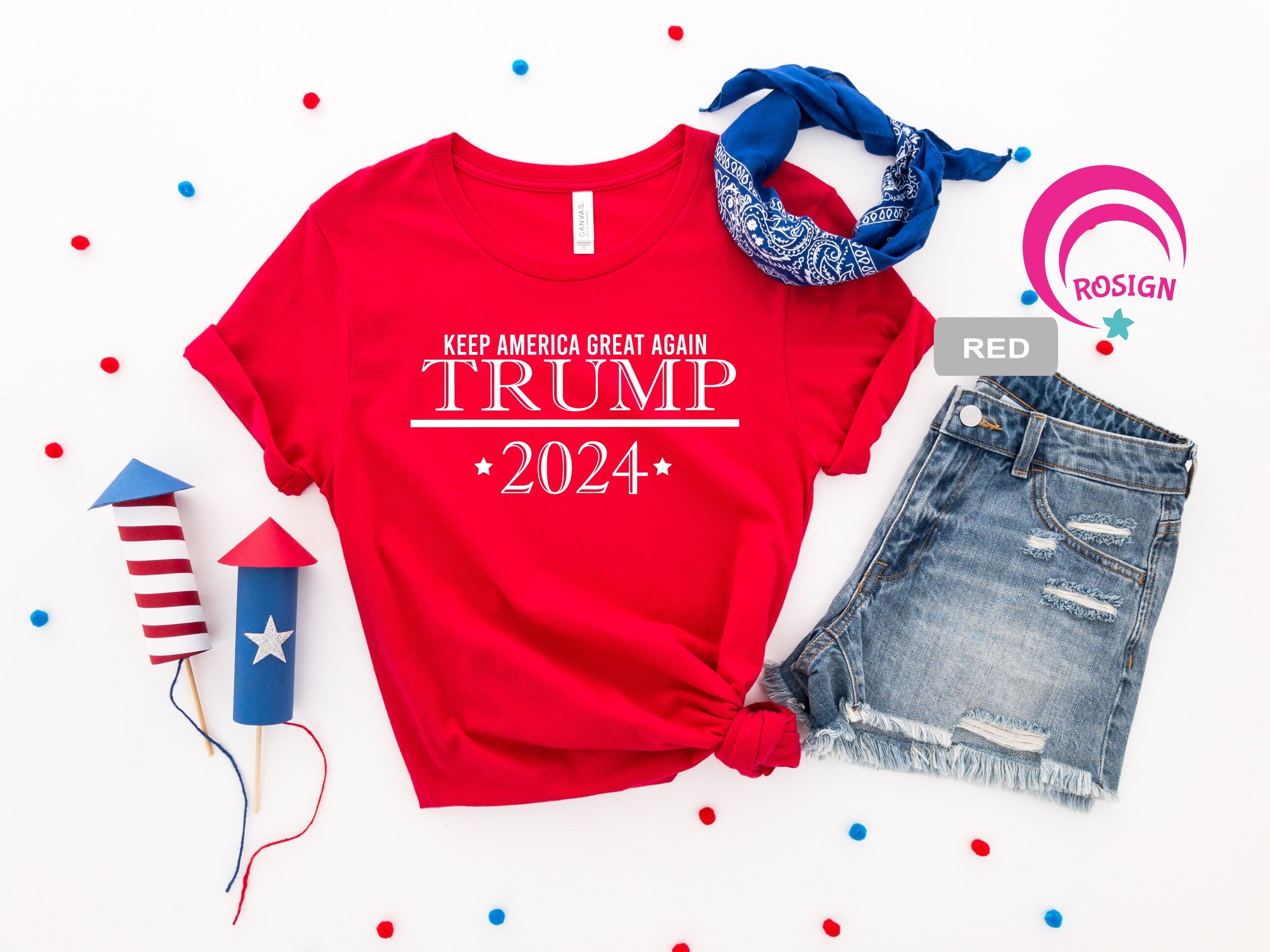 Trump 2024 Shirt, Donald Trump 2024, Keep America Great Again Shirt
