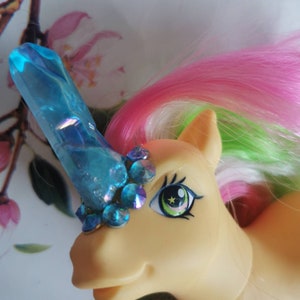 Bedazzled Aura Quartz my little pony retro spielzeug geschenk boxed