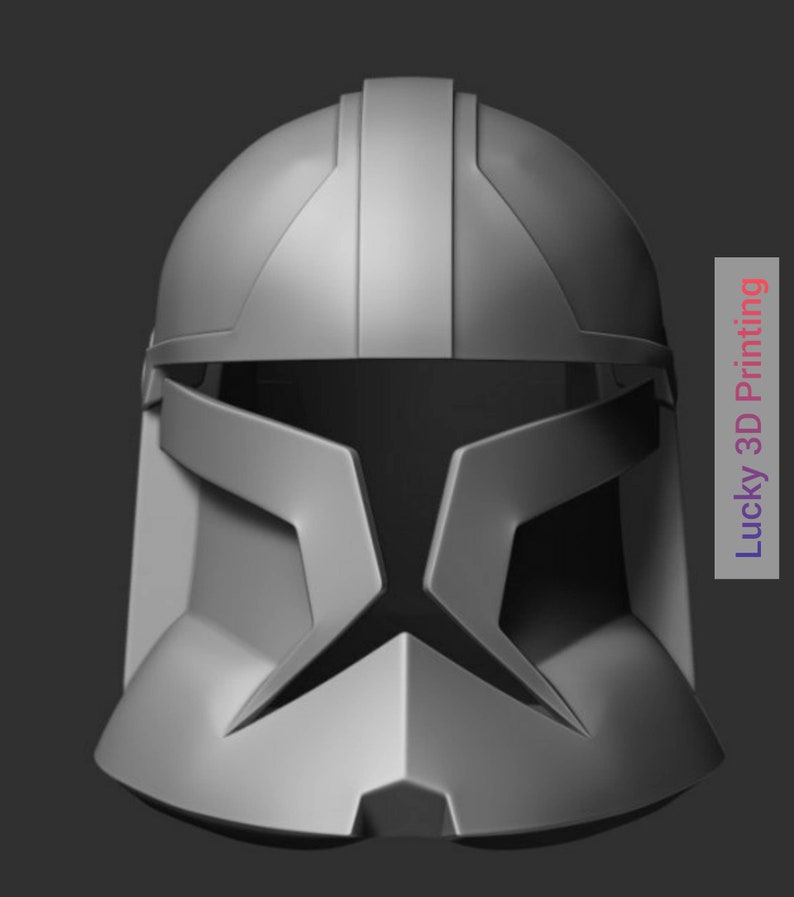 Clone Trooper Pilot Helmet phase 1 animated version STL print | Etsy