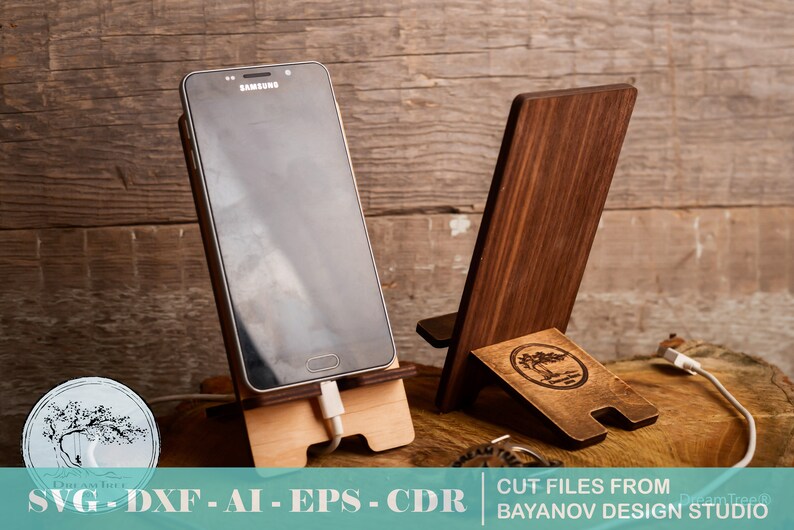 Download Phone Stand I Want To Believe Drawing For Laser Cutting Dxf Svg Ai Cdr Eps Vector File Cnc File File For Cutting Laser Cut Iphone Stand Docking Stands Electronics Accessories