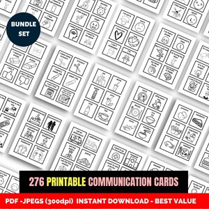 276 printable Communication Cards INC. Religion/spiritual cards - Non-Verbal, Autism, Selective Mutism, hospice, post operation, OT, school