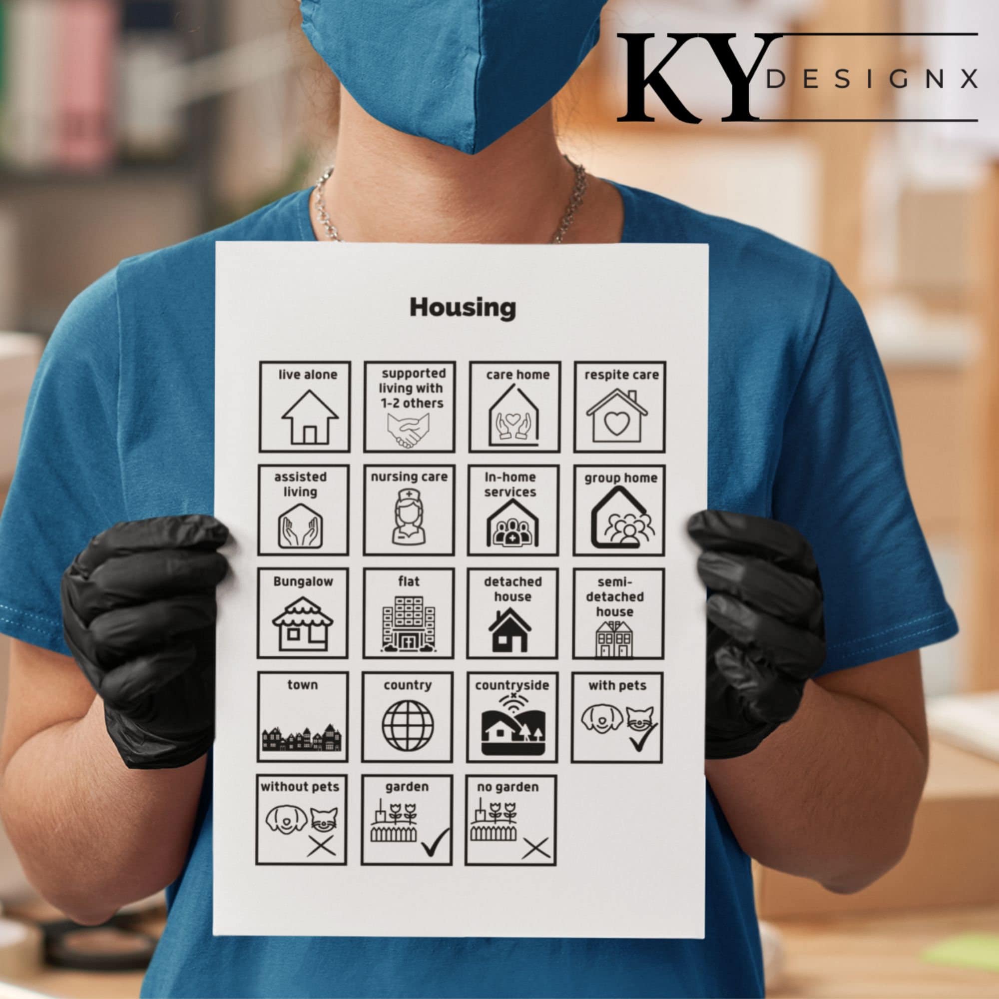 Printable Picture Communication Boards for Adults With Speech ...