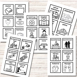 Printable Communication Cards INC. Religion/spiritual cards - Non-Verbal, Autism, Selective Mutism, hospice, post operation, OT, school