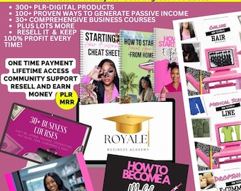 Ensemble de la Royale Business Academy - + de 20 000 modèles MRR (droits de marque privée) - des affaires numériques faites pour vous - Cours de marketing numérique