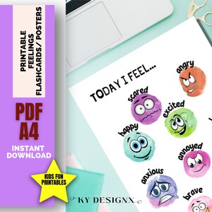 PLANILHA DE SENTIMENTOS PARA IMPRESSÃO e flashcards, flashcards de sentimentos, emoções para impressão, sentimentos e emoções para impressão, recursos para professores