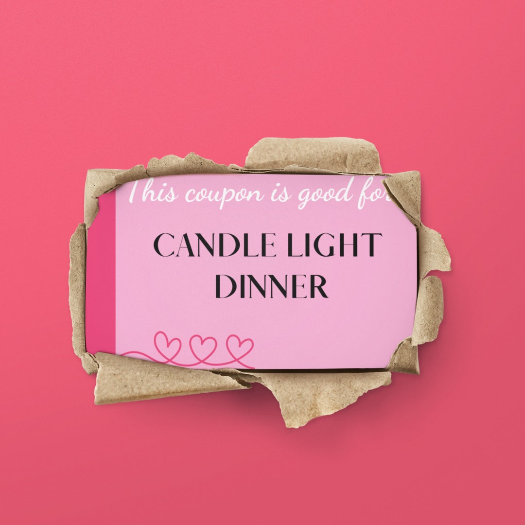 Pink Printable Love Coupons, Valentine Pink PRINTABLE, Printable Gifts ...