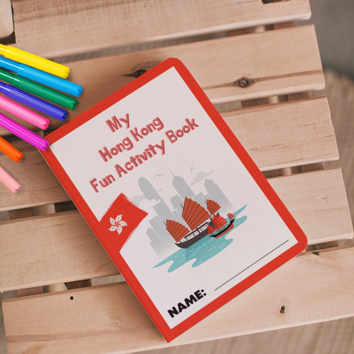 Hong Kong Printable Activity Book, Hong Kong, Printable Hong Kong ...