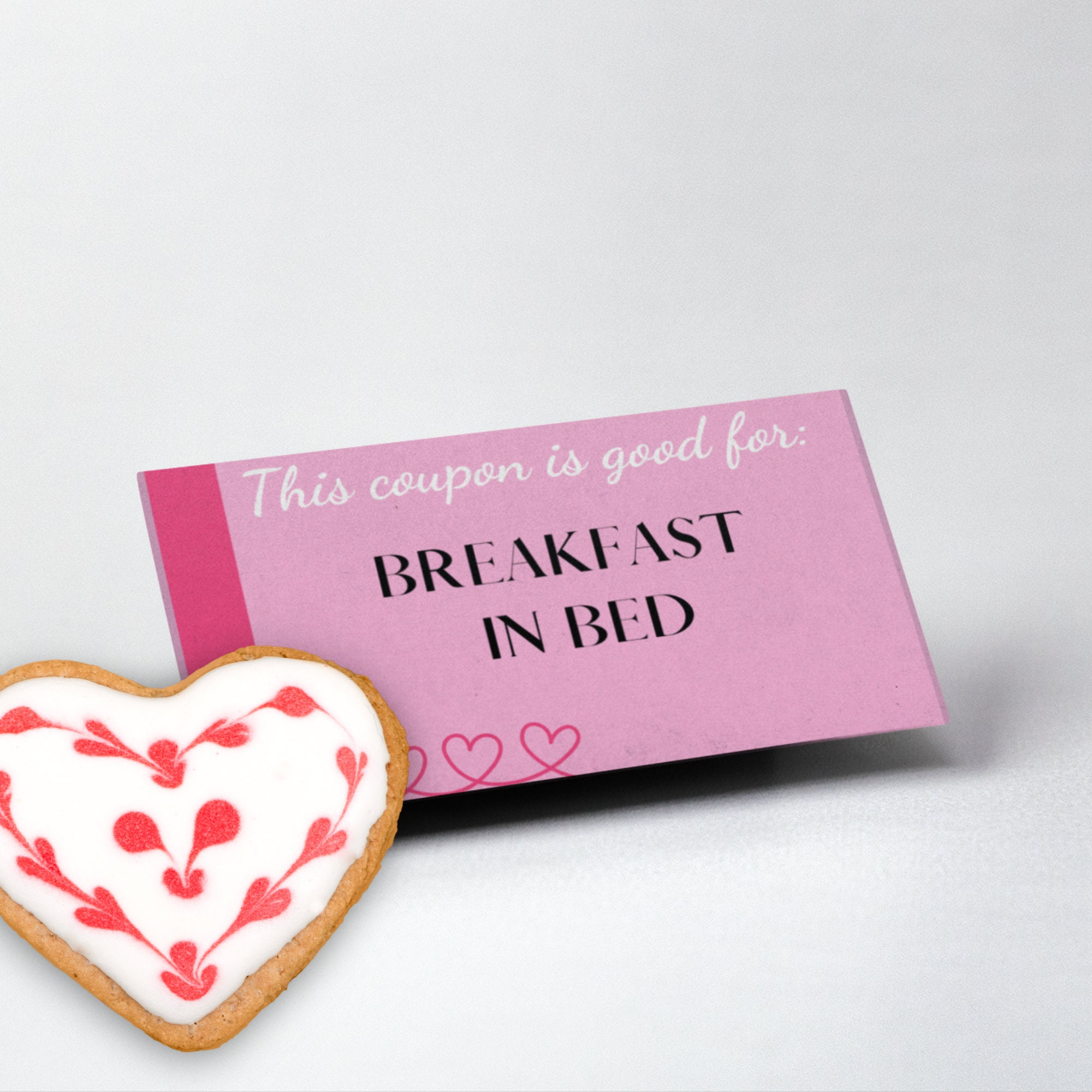 Pink Printable Love Coupons, Valentine Pink PRINTABLE, Printable Gifts ...