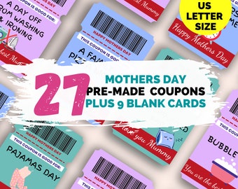 REWARD COUPON TICKET Printable Reward Coupons Editable - Etsy