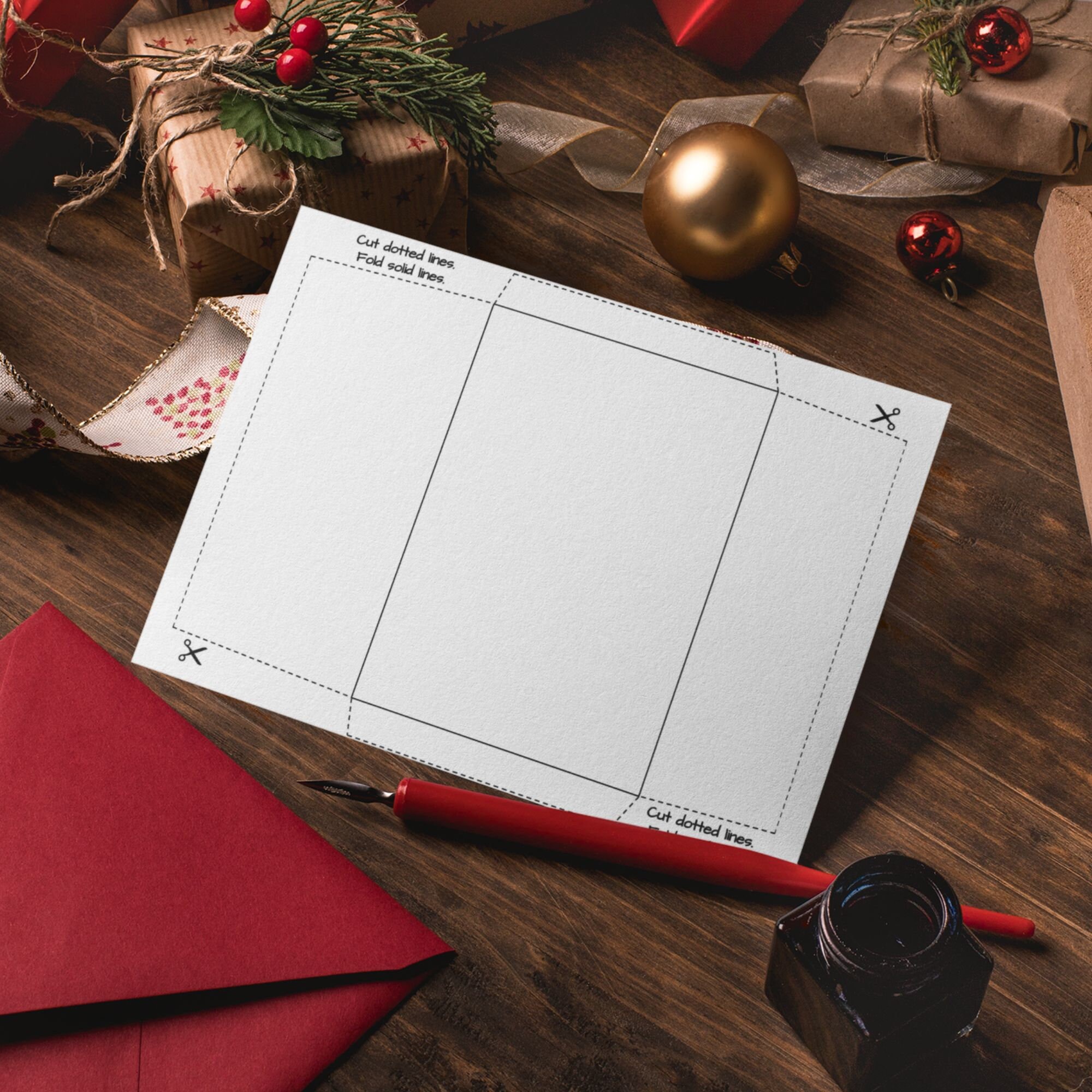 15 PRINTABLE Coloring Christmas Cards Printable Christmas Cards To 