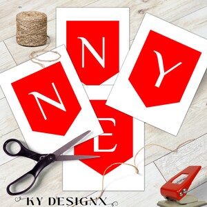 Printable Happy Chinese New Year Decoration, Lunar Year Printable ...