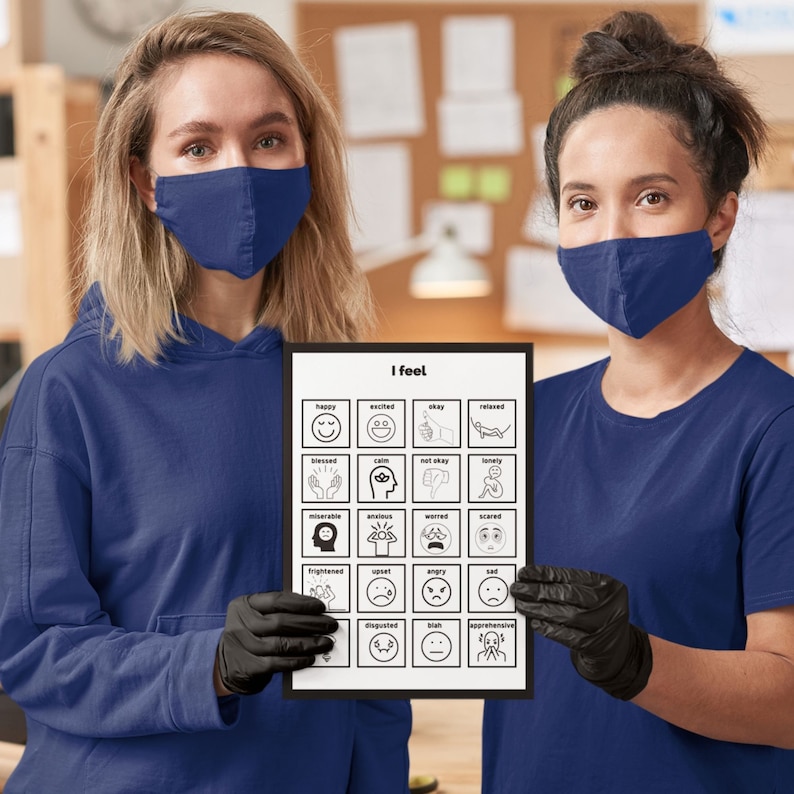 Printable Communication Board for Nonverbal or Recovery From Illness, Communication Aids Etsy