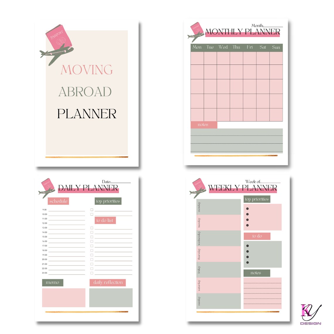 Printable Moving Checklist Moving Abroad Checklist Moving Abroad ...