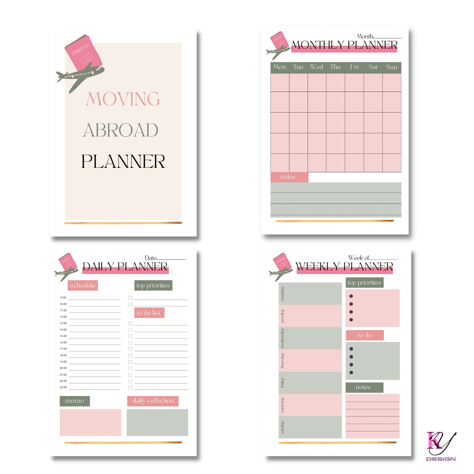 Printable Moving Checklist Moving Abroad Checklist Moving Abroad ...