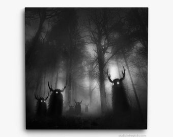 Simon - Woodland Monster Print