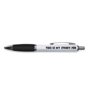 Feeling a Bit Stabby, Pens With Sayings, Funny Gifts for Best