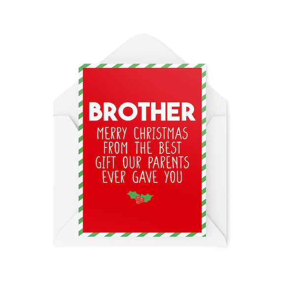 to My Brother to My Little Brother Gifts Set Necklace for Men Message Card Gift Set for Brother Birthday Christmas Gifts for Him