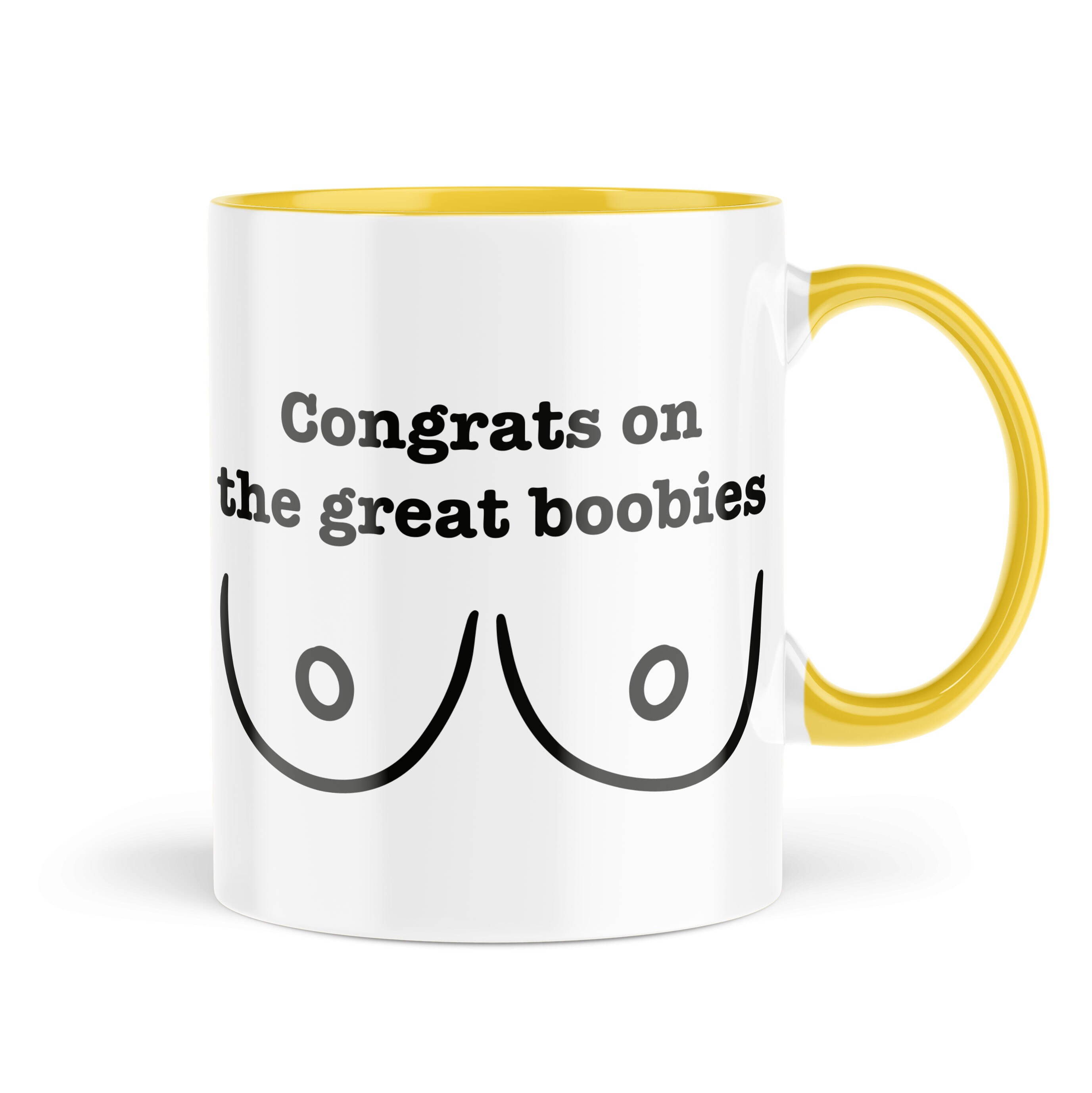 Funny Mugs Congratulations on the Great Boobies New Boobs Cosmetic Surgery  Get Well Soon Enhancements Funny Novelty Coffee Cup MCO1 - Etsy