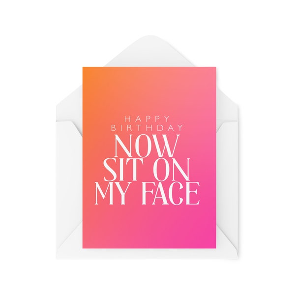 Risque Birthday Card - Etsy