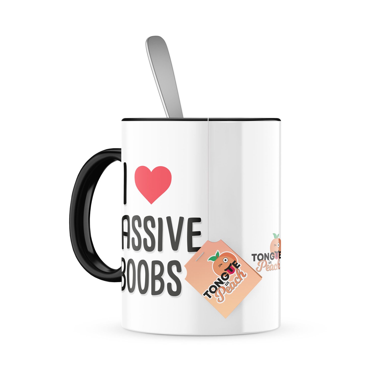 Funny Mugs Gifts for Him For Her Fun I Love Massive Boobs Etsy
