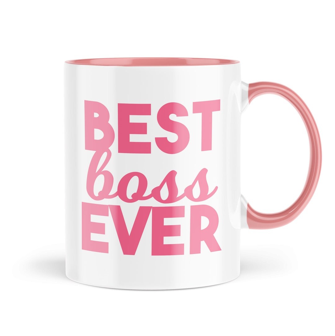 Gifts for Best Boss Ever Mugs for Work Boss Colleague Best Boss Gift ...