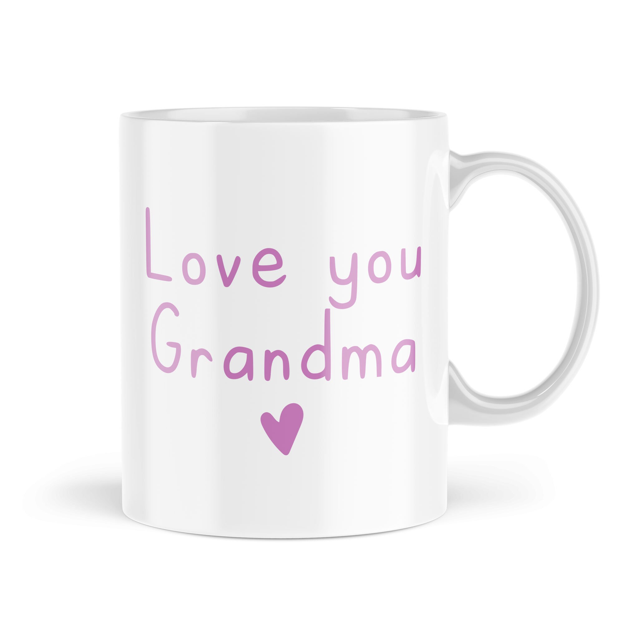 Grandparent Mugs Love You Grandma Mug For Nana Her Cute Etsy