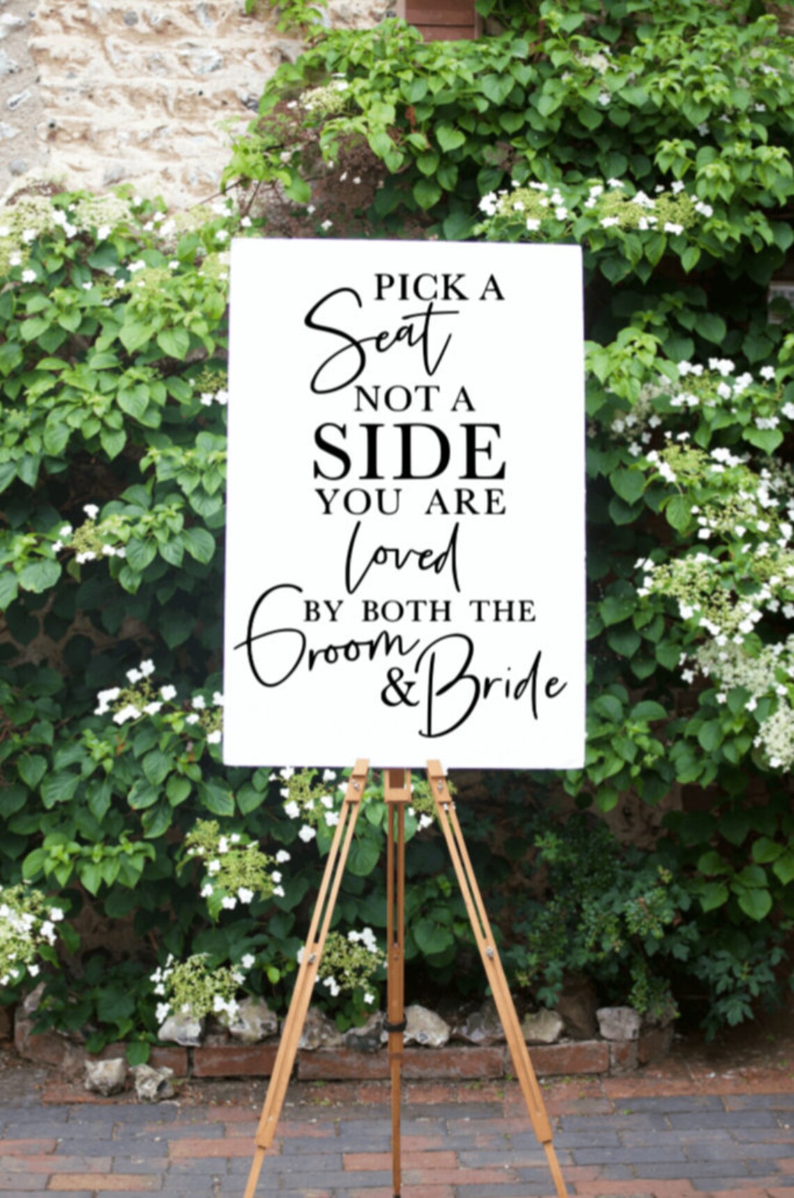 Downloadable Wedding Seat Sign Etsy