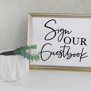 Downloadable Guestbook Sign