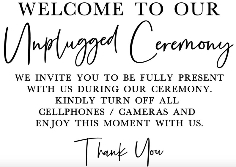 Free Free 106 Unplugged Wedding Svg SVG PNG EPS DXF File
