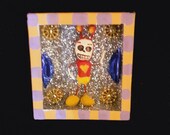 Mini Mexican Diorama box features a Mexican character, el Chapulin