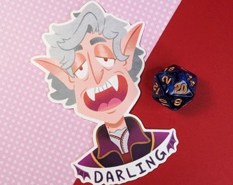 Baulders Gate 3 Astarion "Darling" Matte Sticker