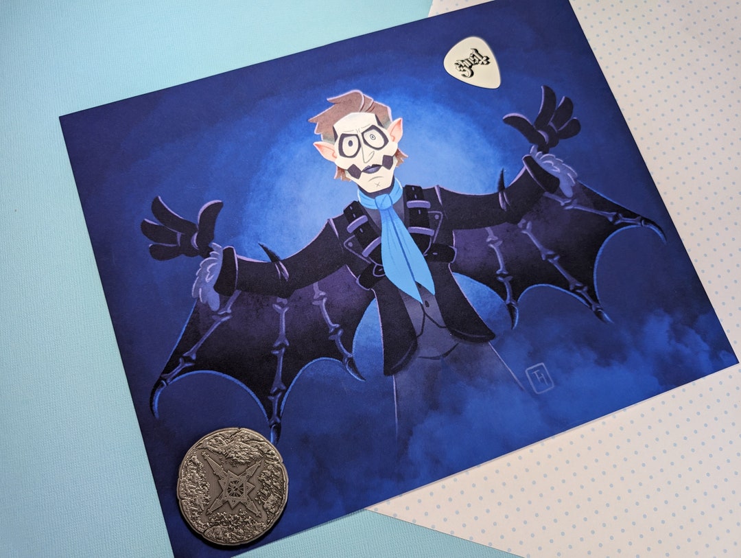 Inspired IV Bat 8 X 10 Art Print - Etsy