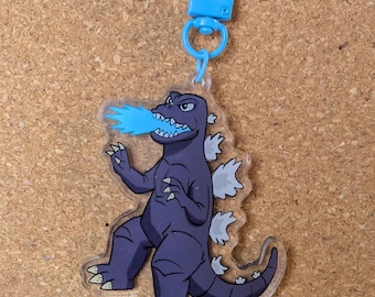 Godzilla 3 inch Acrylic Keychain