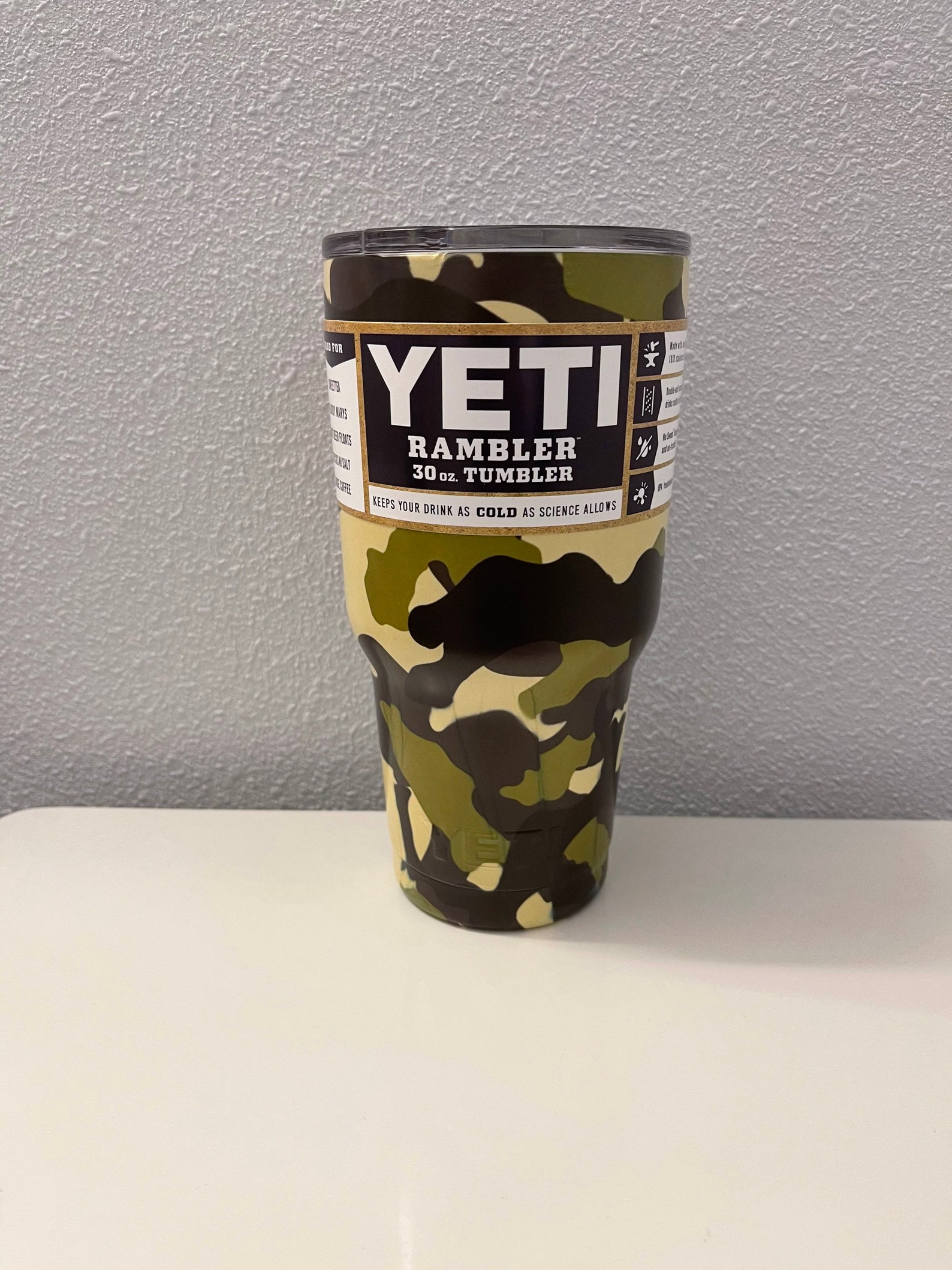 Yeti 30oz Army camo Tumbler w/ Magslider Lid | Etsy