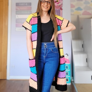 CROCHET PATTERN PDF, The Pixie Duster, Crochet Pattern, Pdf File, Crochet Cardigan, Crochet Tutorial, Festival Clothes,