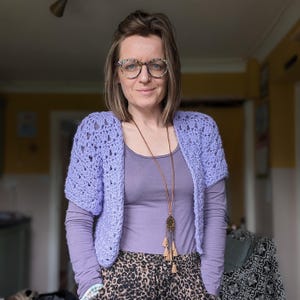 CROCHET PDF Pattern, Crochet Pattern, Karlee Cardi, Crochet Sweater, Crochet Cardigan, PDF File