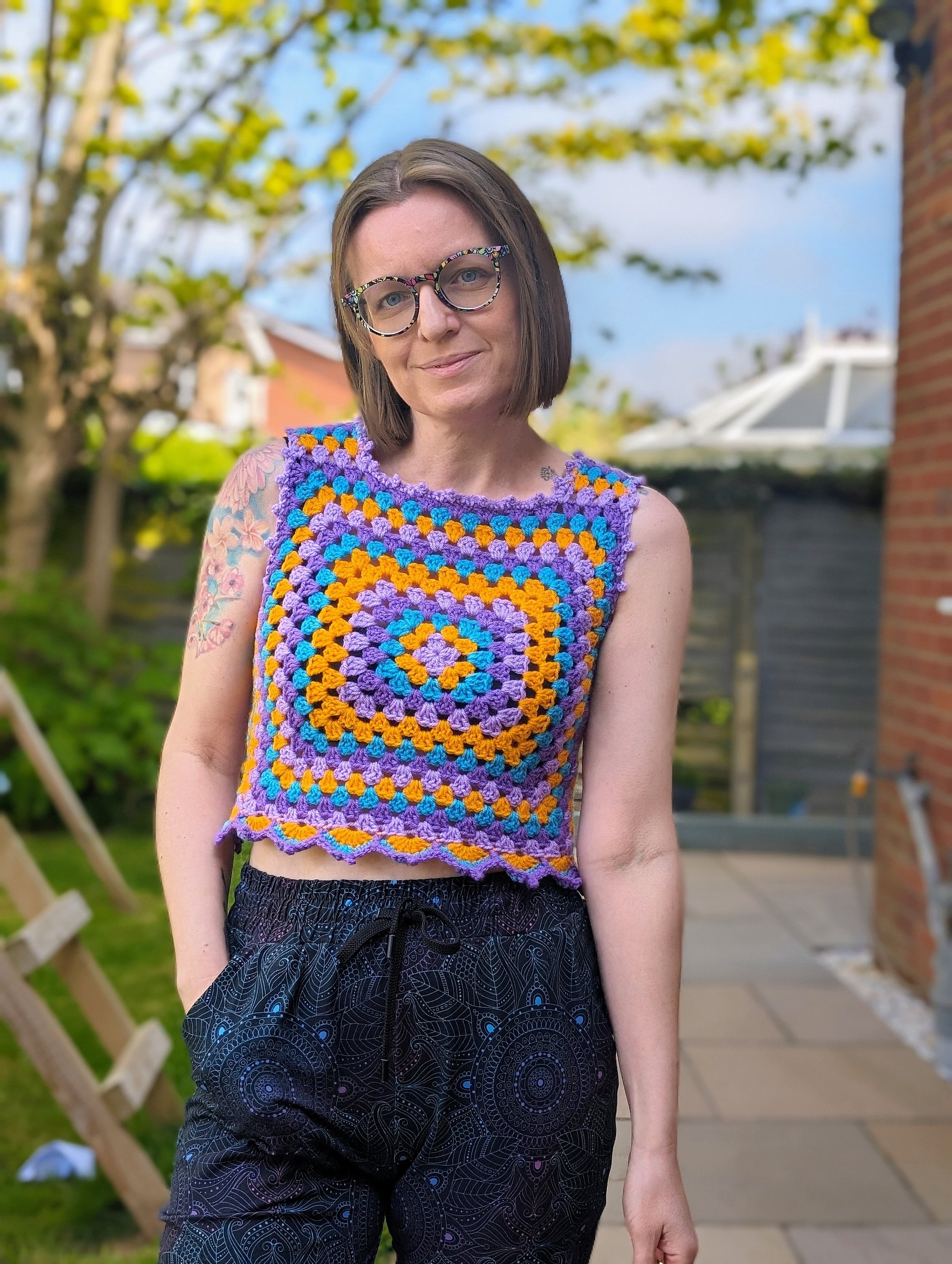 CROCHET PATTERN PDF, Whimsical Wendy Vest, Pdf File, Crochet Vest ...
