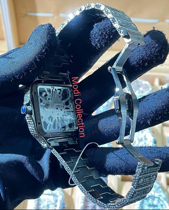 Watch Cz/mossinite/ VVS Diamond Plated 