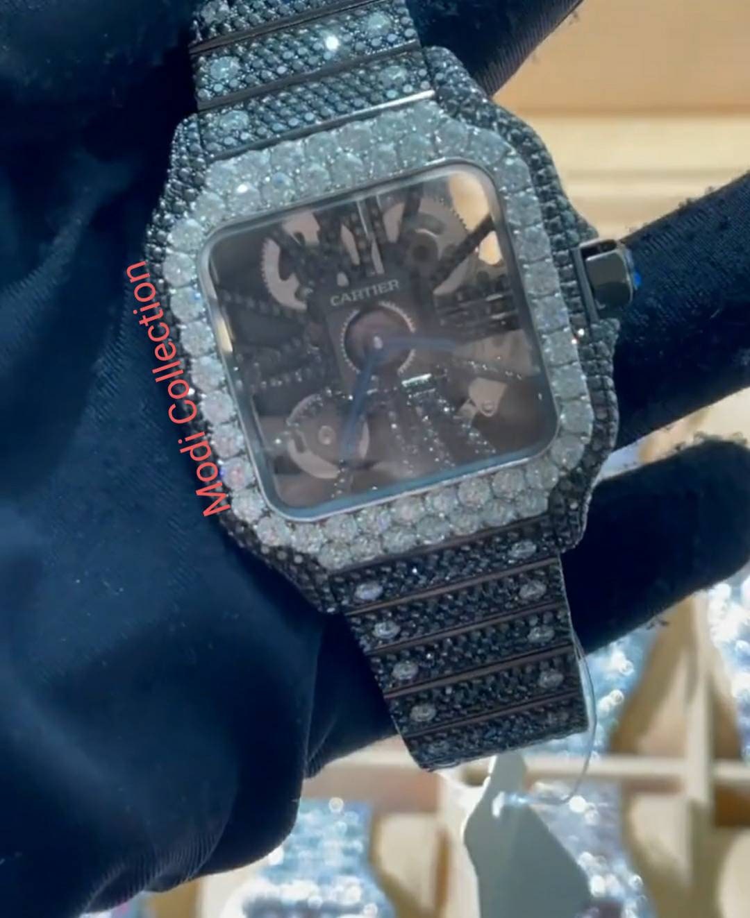 Watch Cz/mossinite/ VVS Diamond Plated 